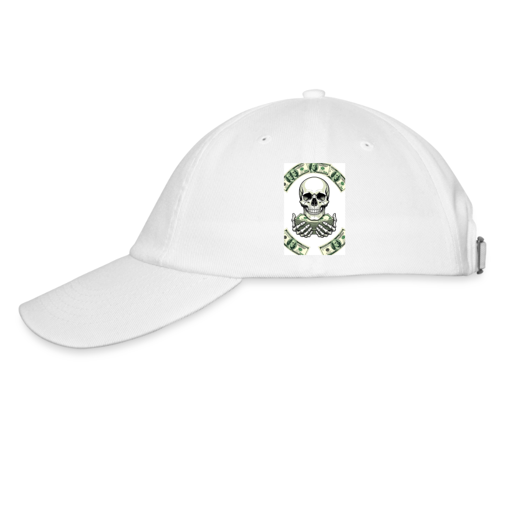 Baseball Cap - white/white