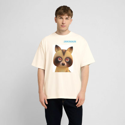 Unisex Oversized Heavyweight T-shirt - creme