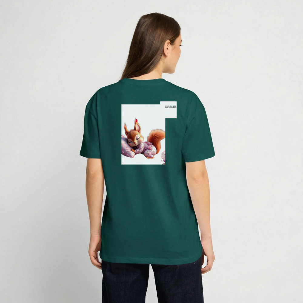 Unisex Oversized Heavyweight T-shirt - hunter green