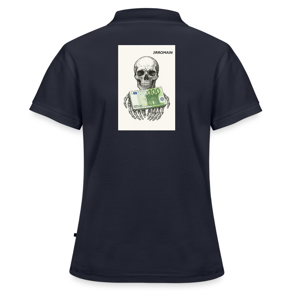 Women’s Premium Organic Polo Shirt - navy