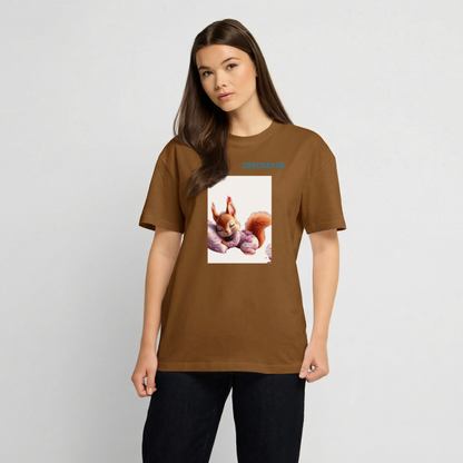 Unisex Oversized Heavyweight T-shirt - toffee