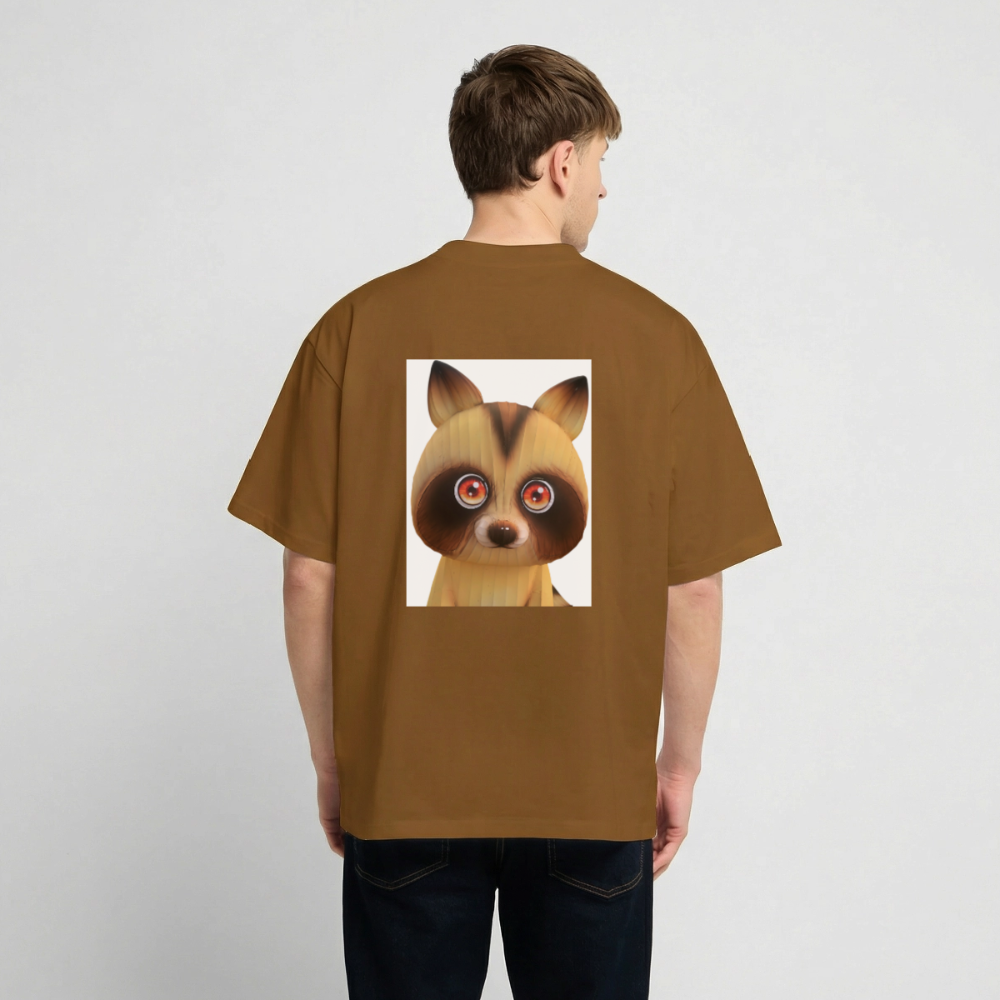 Unisex Oversized Heavyweight T-shirt - toffee