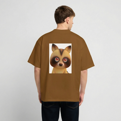 Unisex Oversized Heavyweight T-shirt - toffee