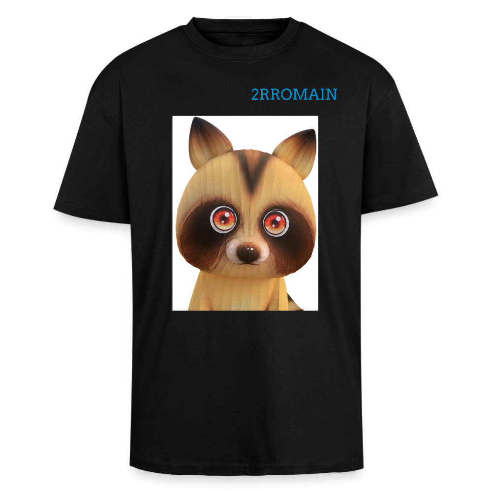 Unisex Oversized Heavyweight T-shirt - black