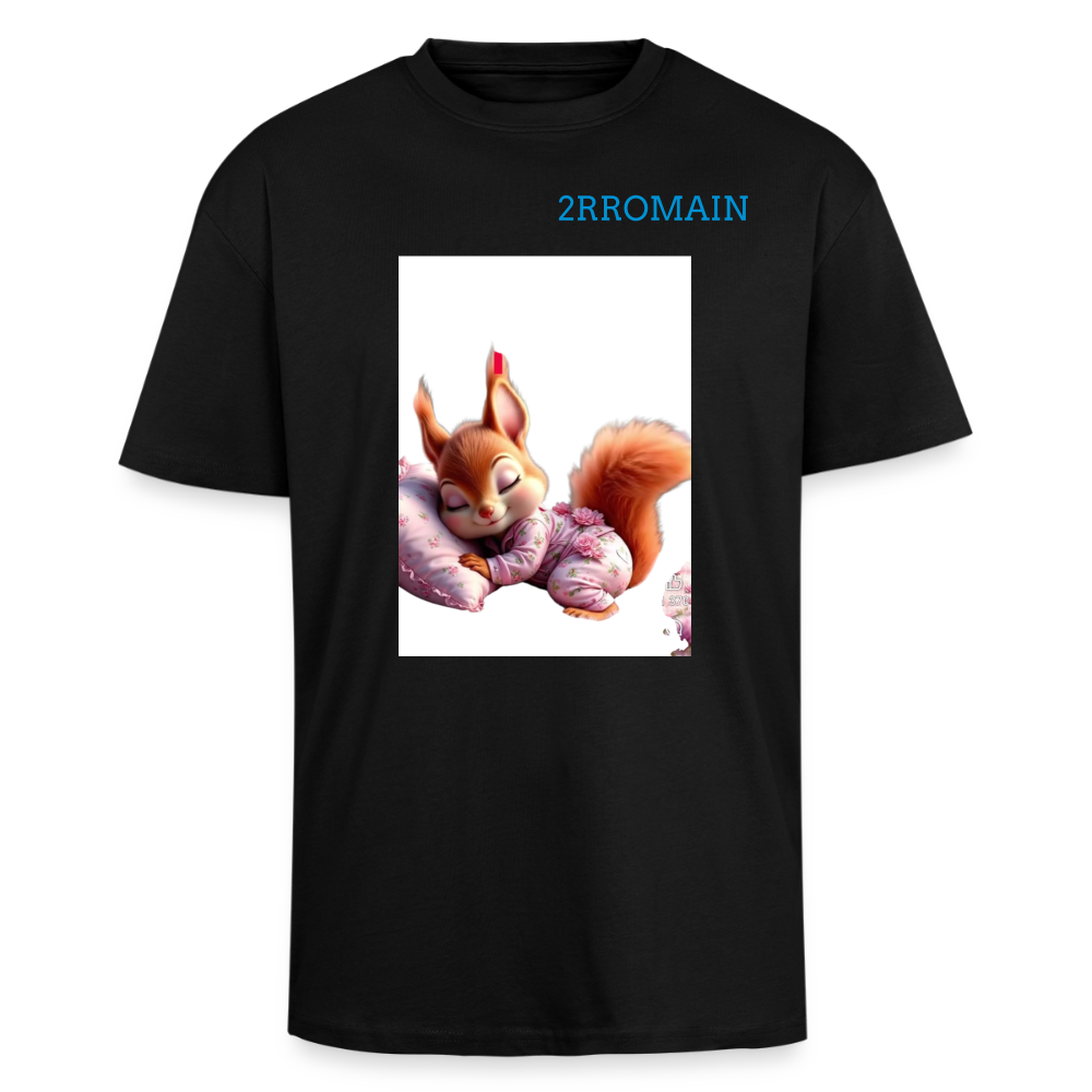 Unisex Oversized Heavyweight T-shirt - black