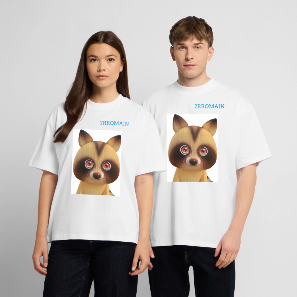 Unisex Oversized Heavyweight T-shirt - white