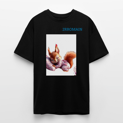 Unisex Oversized Heavyweight T-shirt - black