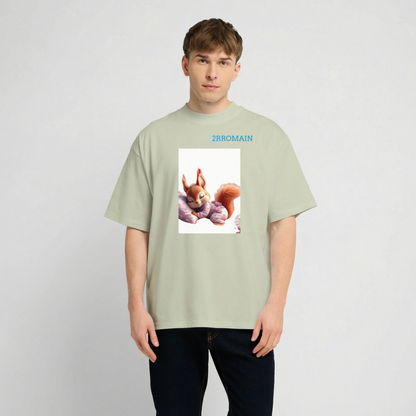 Unisex Oversized Heavyweight T-shirt - soft salvia 