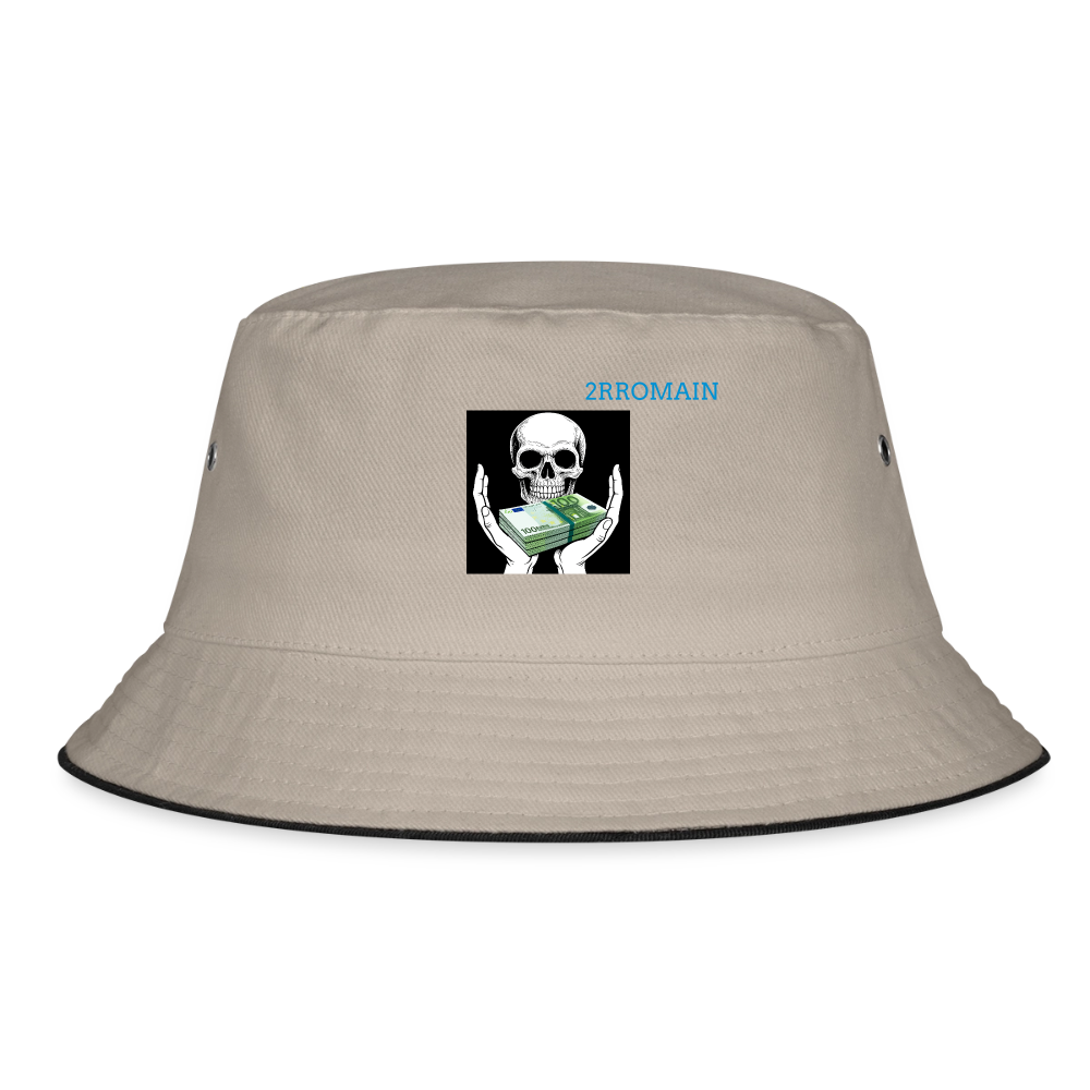 Bucket Hat - khaki/black
