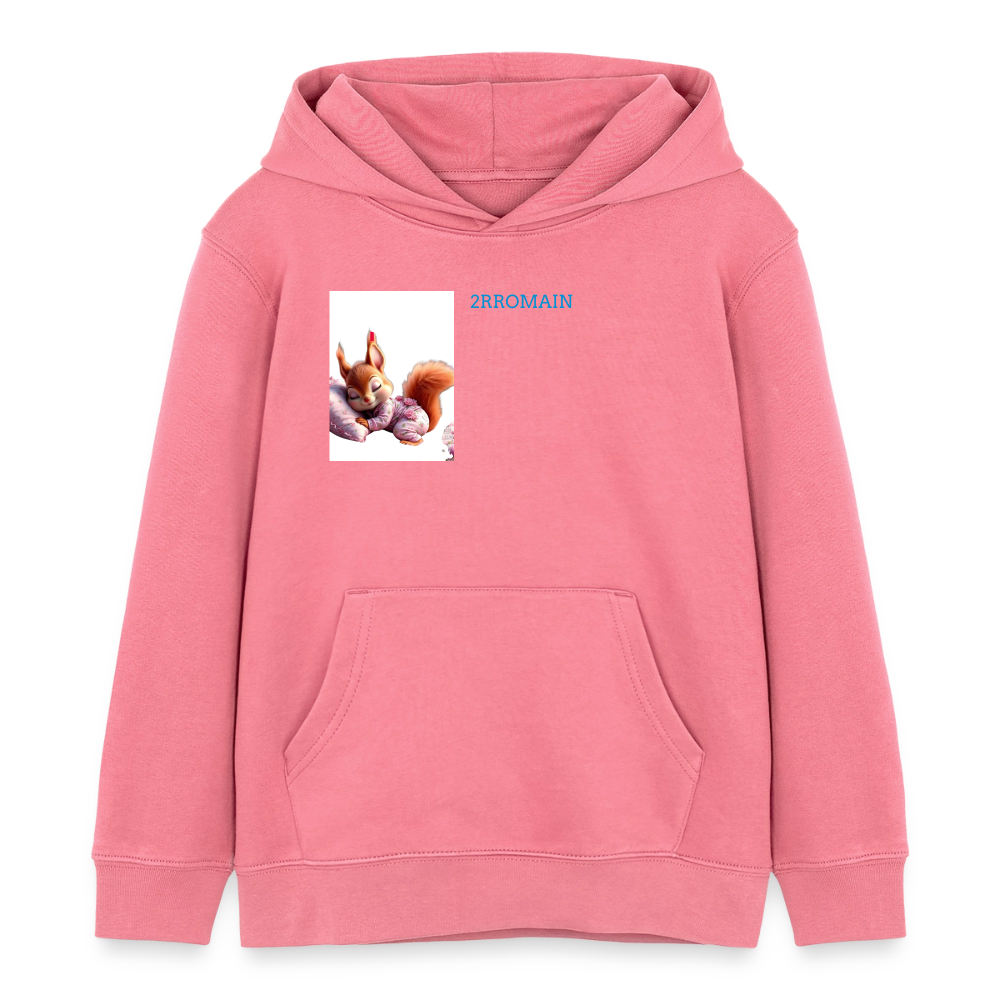 Kids Organic Hoodie by Stanley/Stella - pink joy 