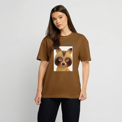 Unisex Oversized Heavyweight T-shirt - toffee