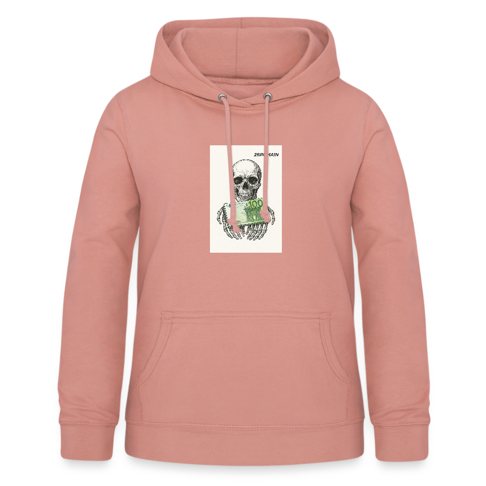 Women's Hoodie - dusky rose