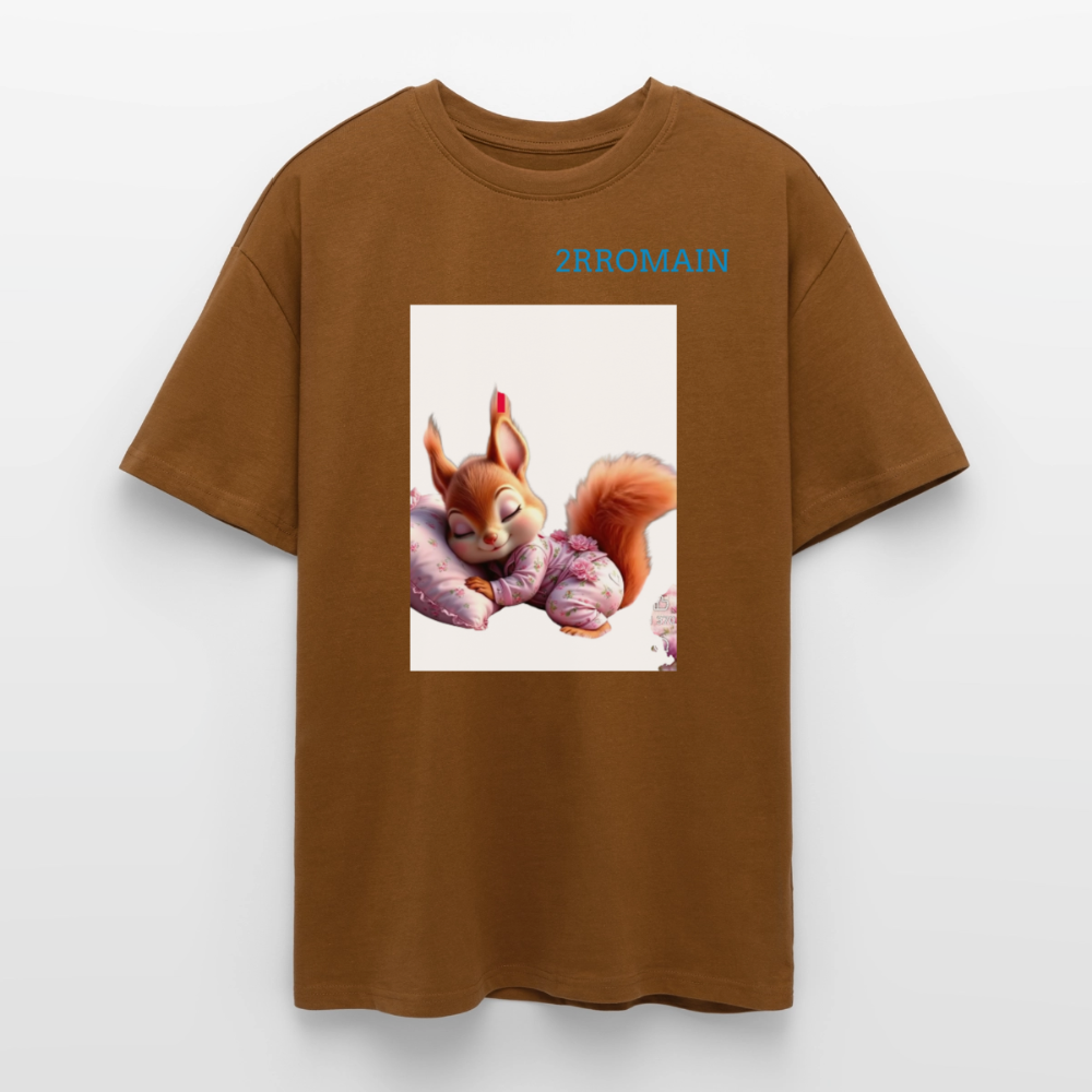 Unisex Oversized Heavyweight T-shirt - toffee