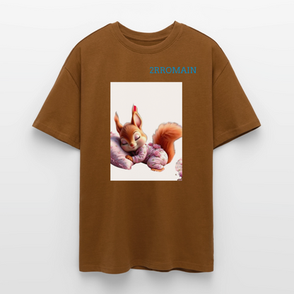 Unisex Oversized Heavyweight T-shirt - toffee