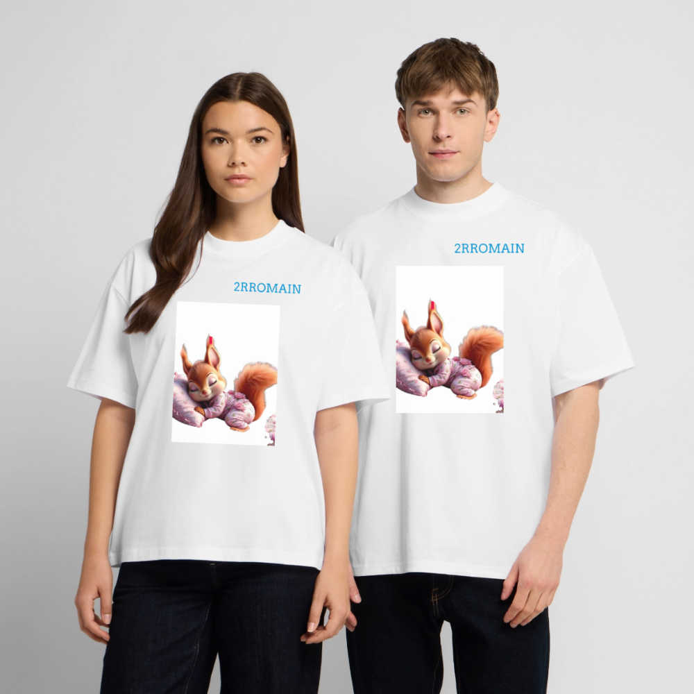 Unisex Oversized Heavyweight T-shirt - white