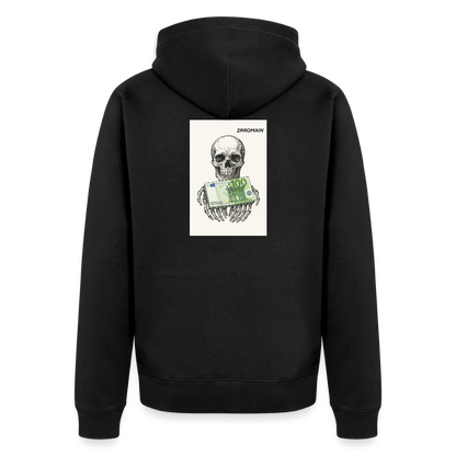 Veste à capuche premium pour homme - black