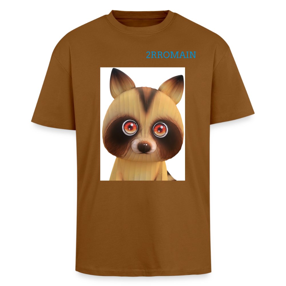 Unisex Oversized Heavyweight T-shirt - toffee