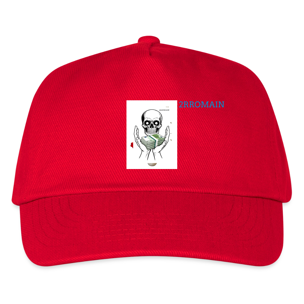 Kids’ Baseball Cap - red