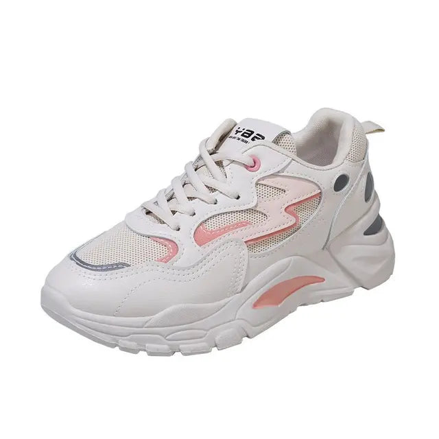Height Increasing Chunky Sneakers Women Platform Shoes New Breathable Mesh Sport Women's Sneaker Casual Sneakers tenis de mujer