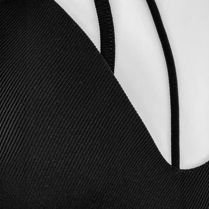 V-neck sleeveless top