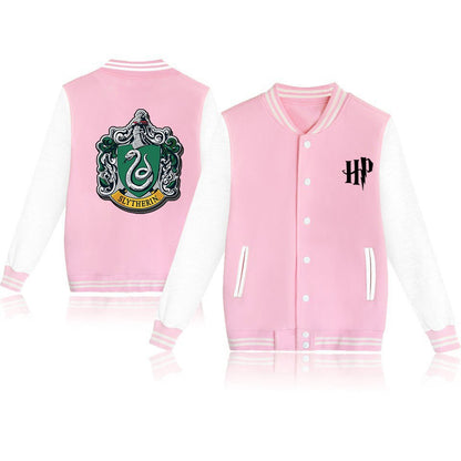 Pikurb New Fashion Magic School Wizards Baseball Hoodie Sweater Hogwartes P-o-t-t-e-r Sweatshirt Ravenclaw Jacket Coat