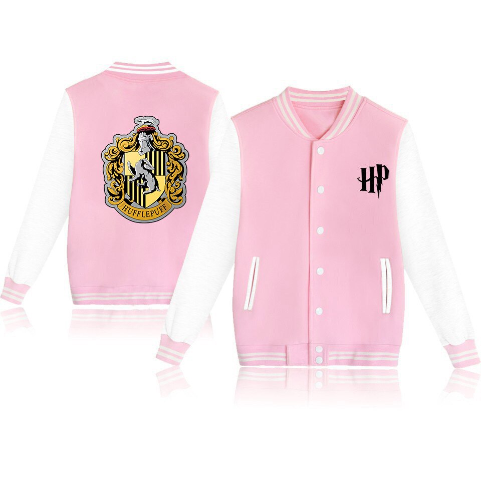 Pikurb New Fashion Magic School Wizards Baseball Hoodie Sweater Hogwartes P-o-t-t-e-r Sweatshirt Ravenclaw Jacket Coat
