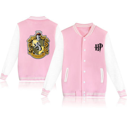 Pikurb New Fashion Magic School Wizards Baseball Hoodie Sweater Hogwartes P-o-t-t-e-r Sweatshirt Ravenclaw Jacket Coat
