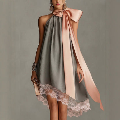 Style Strapless Printed Fitted Slimming Vacation Long Dress for Women