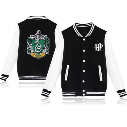 Pikurb New Fashion Magic School Wizards Baseball Hoodie Sweater Hogwartes P-o-t-t-e-r Sweatshirt Ravenclaw Jacket Coat