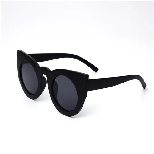 Psacss Vintage Cat Eye Sunglasses Women Gradient Lens Cute Large frame Sun Glasses Luxury Brand Designer oculos de sol feminino