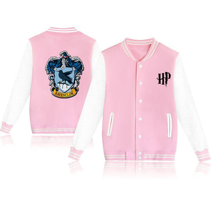 Pikurb New Fashion Magic School Wizards Baseball Hoodie Sweater Hogwartes P-o-t-t-e-r Sweatshirt Ravenclaw Jacket Coat