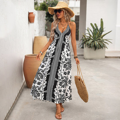 V-neck camisole dress