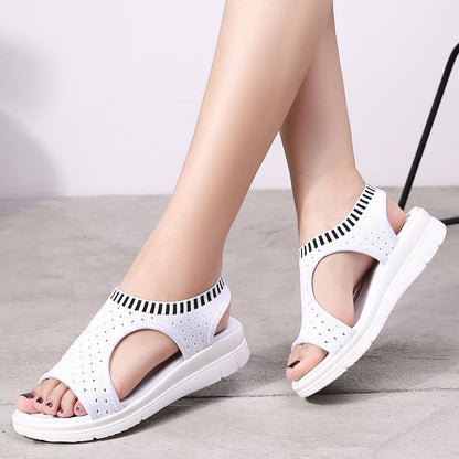 Platform Sandals Shoes Woman Female Zapatos De Mujer Sandalia Women Harajuku Elastic Sandalias Mujer