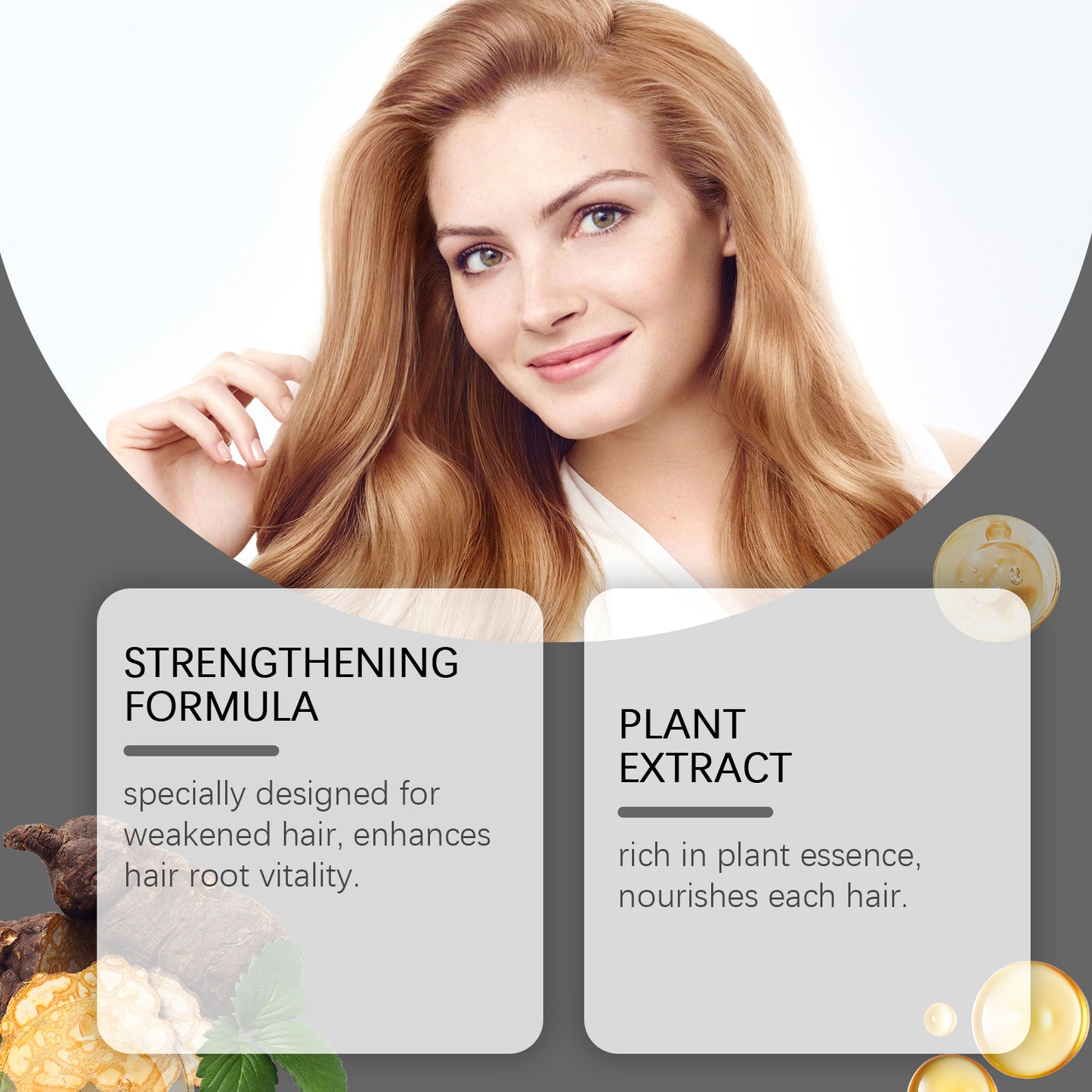 Hoegoa Hair Care Serum Moisturizes, Hydrates, Strengthens, And Volumizes Hair Daily Scalp Care