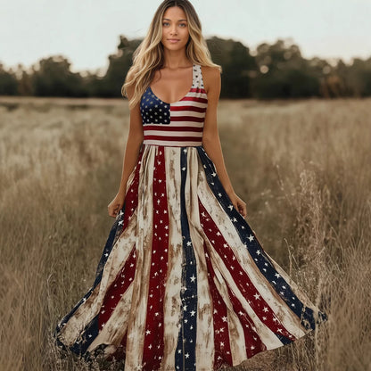 V-neck camisole dress