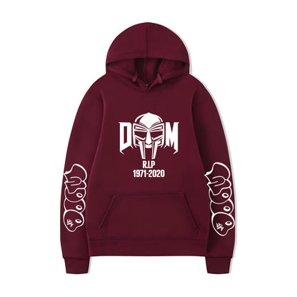 Sudadera con capucha de rapero Mf Doom para hombre Hoodie