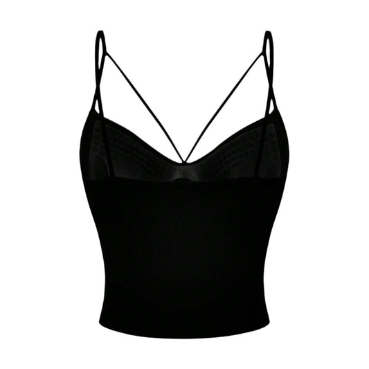 V-neck sleeveless top