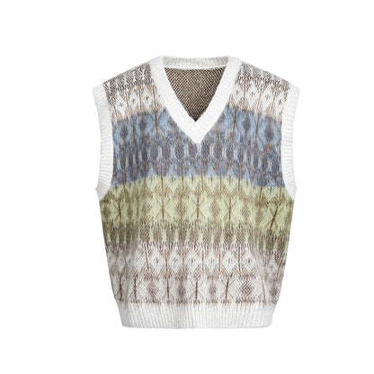 Vest V-neck sweater