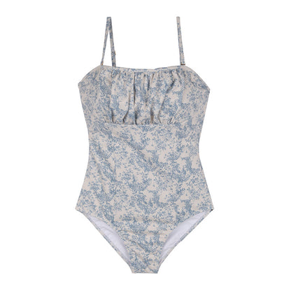 One-piece triangle swimsuit for women