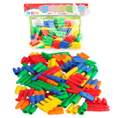 Children's Plastic Educational Building Blocks Toys