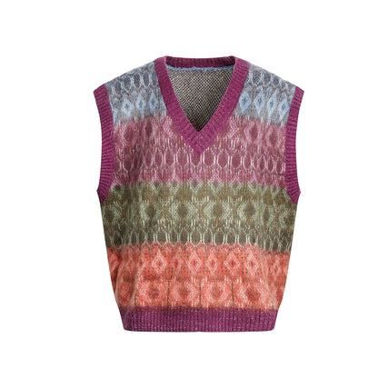 Vest V-neck sweater