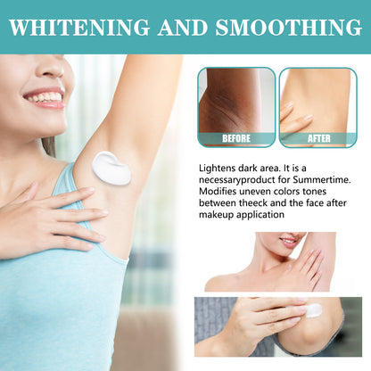 OUHOE Underarm Beauty Cream, Lighten Underarm Elbow Joint Melanin Brightening And Moisturizes Skin Cream