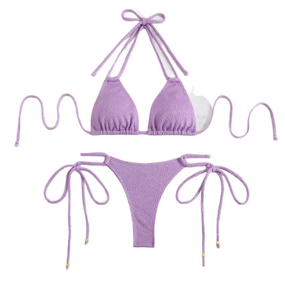 Bikini solid color bikini