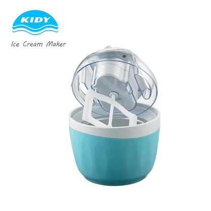 Factory Direct Sale Euro and US Standard In-Stock Ice Cream Maker, Small Household Mini Ice Cream Machine for Home Use
