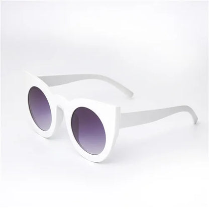 Psacss Vintage Cat Eye Sunglasses Women Gradient Lens Cute Large frame Sun Glasses Luxury Brand Designer oculos de sol feminino