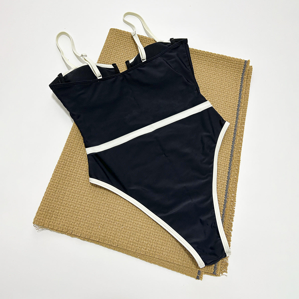 One-Piece Swimsuit Women  Bikini Sexy Patchwork Swimwear Wholesale Bikini