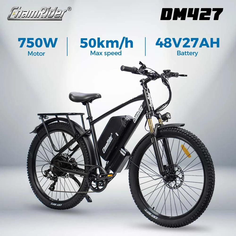 ChamRider DM427 E-bike longue portée léger élégant livraison de banlieue E-MTB pour les adolescents européens vélo électrique