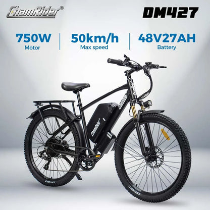 ChamRider DM427 E-bike longue portée léger élégant livraison de banlieue E-MTB pour les adolescents européens vélo électrique