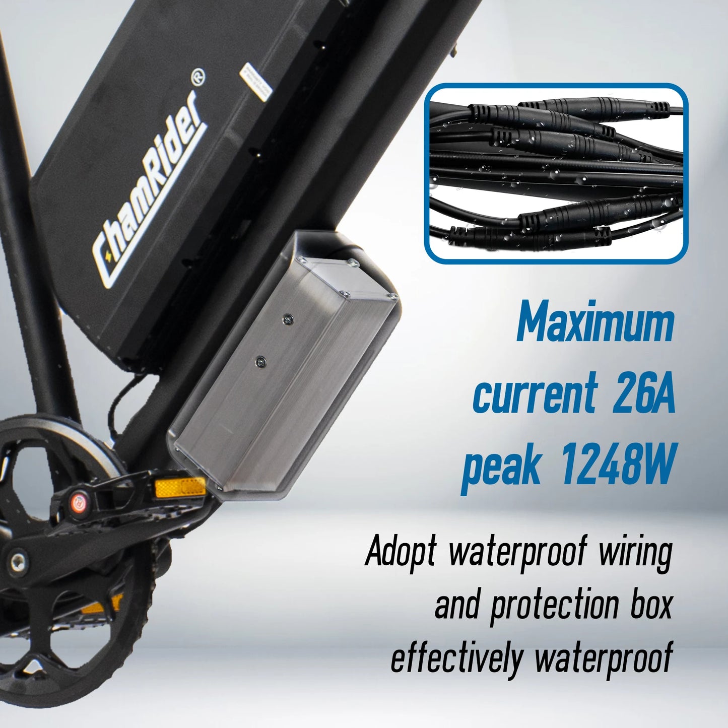 ChamRider DM427 E-bike longue portée léger élégant livraison de banlieue E-MTB pour les adolescents européens vélo électrique