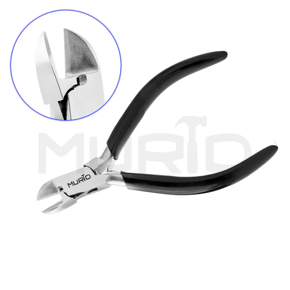 Beautiful Premium Stainless Steel Cutting Nose Pliers Comfort Grip High Quality for Premium Line Jewellery Making Black Color